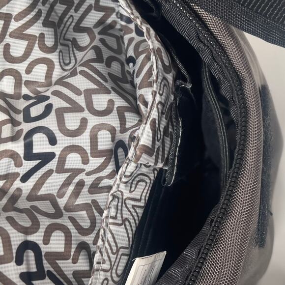 Travelon Antitheft Small Waist Crossbody Tote Bag Gray Charcoal - Picture 4 of 16